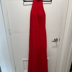 Aqua Scarlet Backless Dress